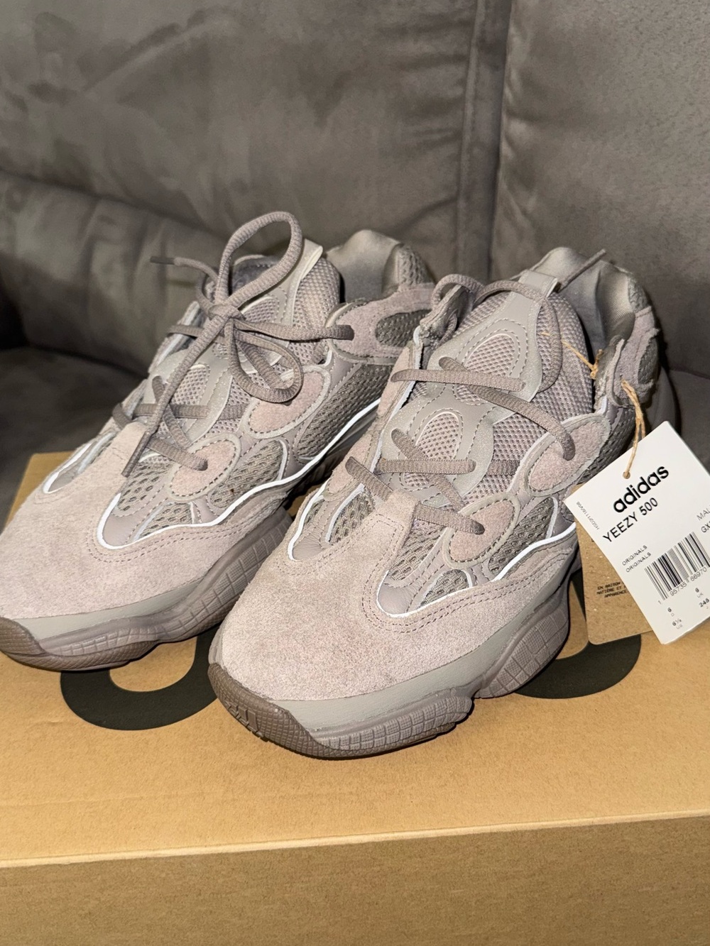 Yeezy 500 Women’s Sneakers - Grey Tonal